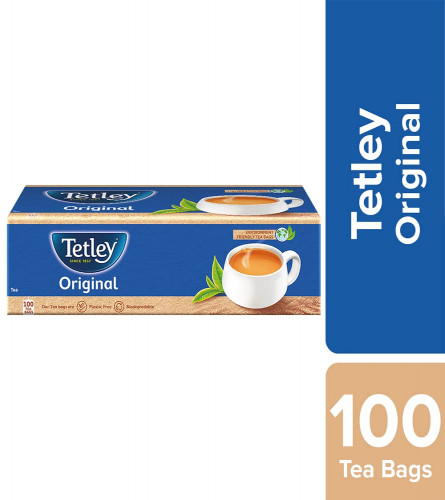 Tetley Original Rich Taste of Assam Tea Black Tea 100 Tea Bags