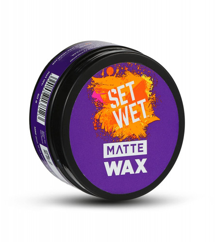 Set Wet Hair Wax For Men - Matte Wax