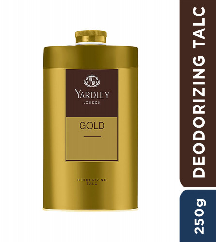 Yardley London Gold Deodorizing Talc Powder for Men 250 gm