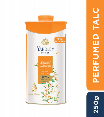 Yardley London Imperial Sandalwood Talc for Women 250 gm