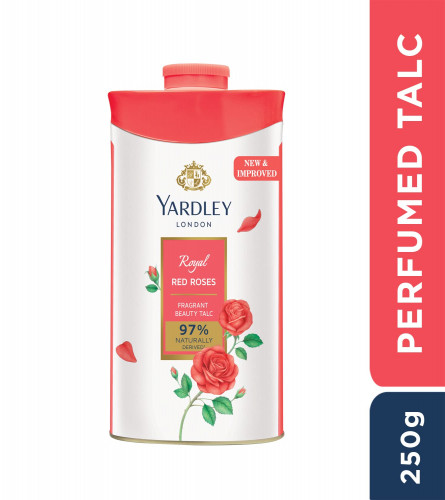 Yardley London Royal Red Rose Talc for Women 250 gm