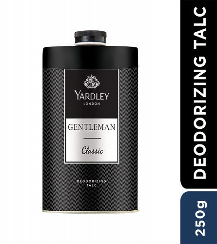 Yardley London Gentleman Classic Deodorizing Talc Powder 250 gm
