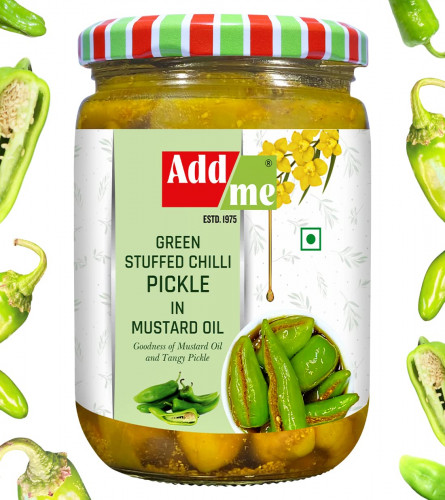 Rajasthani Home Made Bharwa Mirch Stuffed Green Chilli Pickle Hari Mirch Ka Achar Pickles