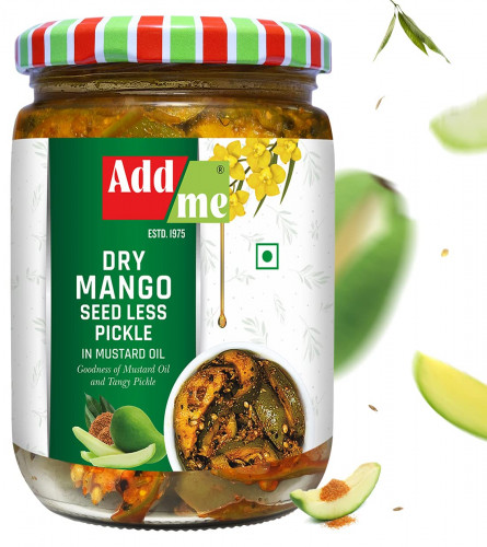 Add Me Homemade Seedless Dry Mango Pickle