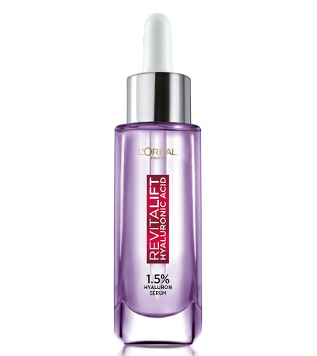 L'Oreal Paris Revitalift Hyaluronic Acid Lightweight Face Serum For Hydrated, Youthful Skin