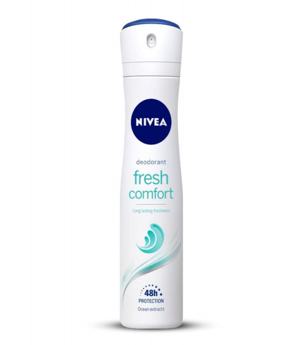 NIVEA Women Deodorant Fresh Comfort 150 ml (Pack of 2)