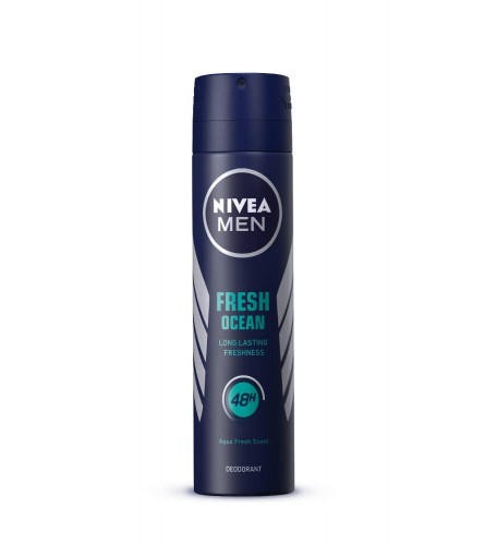 Nivea Fresh Ocean Deodorant for Men 150 ml (Pack of 2)
