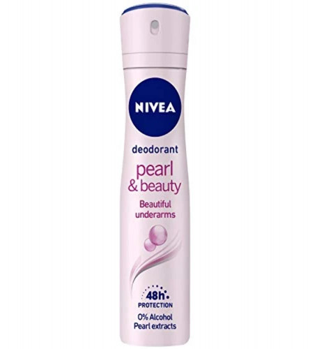 Nivea Deodorant Pearl & Beauty for Women 150 ml (Pack of 2)