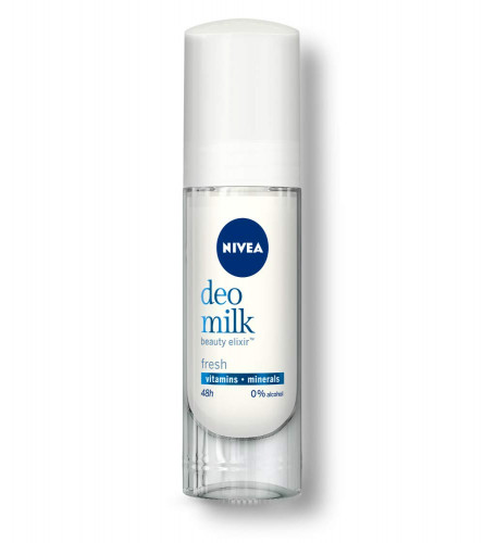 Nivea Deodorant Deo Milk Fresh Roll On for Women 40 ml (Pack of 2)