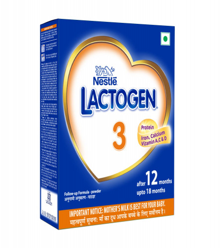 Nestlé LACTOGEN 3 Infant Formula Baby Food (After 12-18months) 400 gm