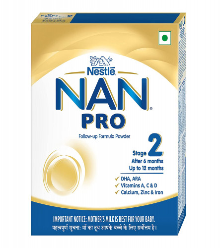Nestlé NAN PRO 2 Infant Formula Baby Food(After 6 -12 months) 400 gm