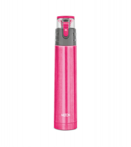 Milton Atlantis 600 Thermosteel Hot and Cold Water Bottle, 500 ml, Pink