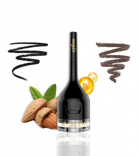 aegte Smudge Proof & Waterproof with Almond & Biotin 3D Gel Kajal