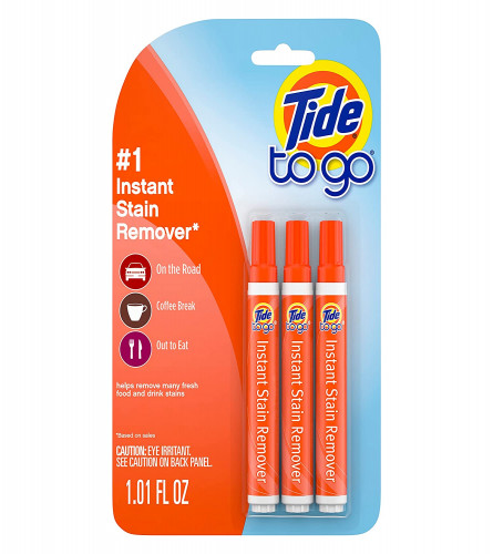 Tide To Go Instant Stain Remover Liquid Pen 10 ml (Pack of 3)