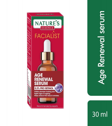 Nature's Essence Age Renewal Face Serum 30 ml (Pack of 2)