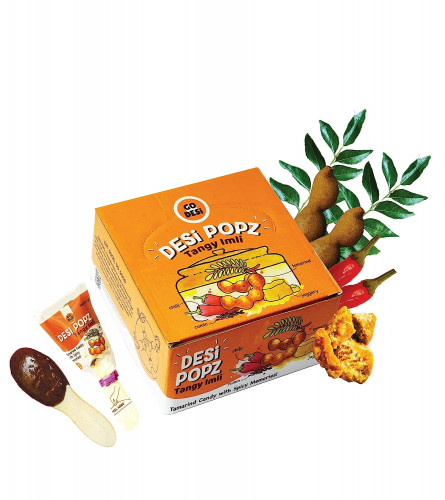 GO DESi Imli Pop Tamarind & Jaggery Candy 400 gm (50 Pcs)