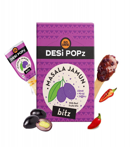 GO DESi Popz Masala Jamun Candy 50 Pieces 400 gm