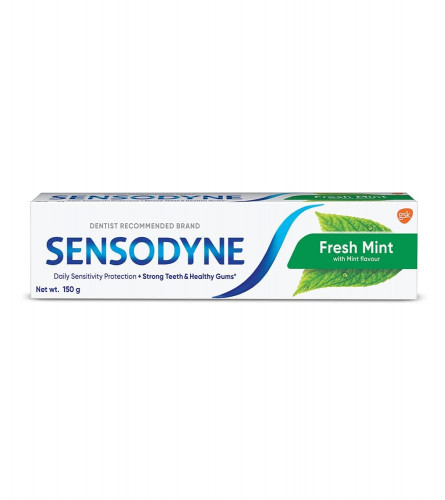 Sensodyne Fresh Mint Toothpaste 150 gm (Pack of 2)
