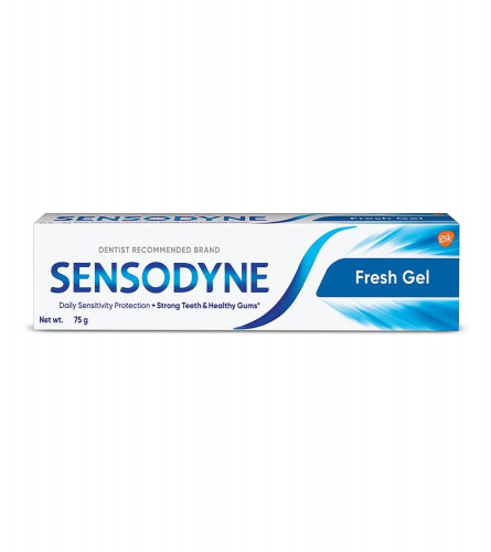 Sensodyne Fresh Gel Toothpaste 75 gm (Pack of 3)