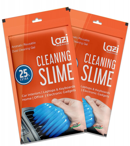 LAZI Multipurpose Car AC Vent Interior Dust Cleaning Gel Jelly 100 gm (Pack of 2)