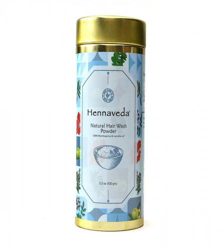 Hennaveda Natural Hair Wash Powder 100 gm (Pack of 2)