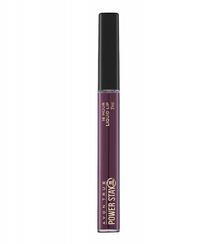 Avon True Powerstay Liquid Lip - Power on Plum | 7 ML (free shipping)
