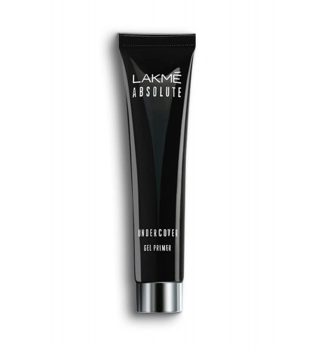 Lakme Absolute Under Cover Gel Face Primer, Transparent Makeup Primer to Prep Skin