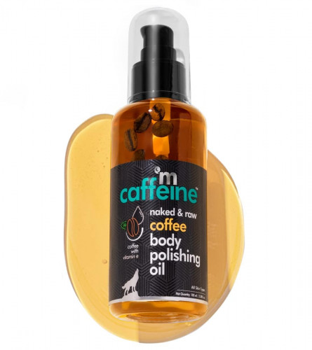 mCaffeine Coffee Body Oil 100 ml (Pack of 2)