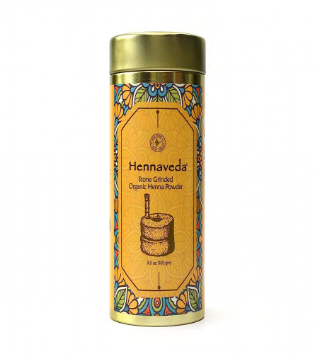 Hennaveda Stone Grinded Organic powder 100 gm (Pack of 2)