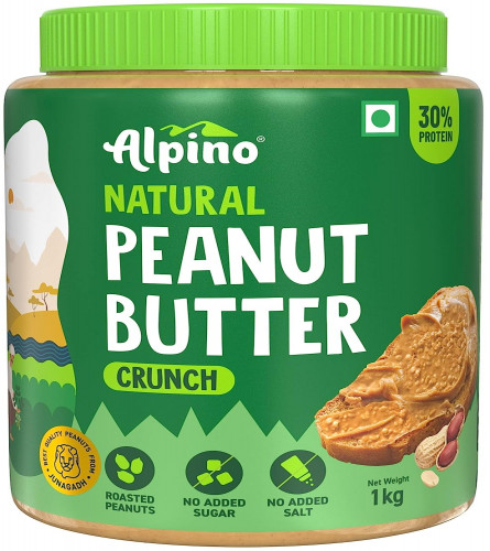 Alpino Natural Peanut Butter Crunch 1 kg