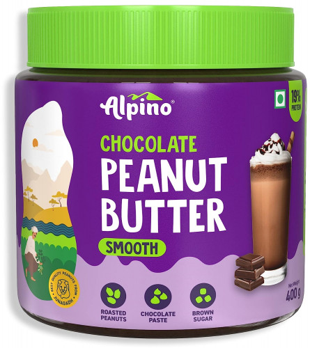 Alpino Chocolate Peanut Butter Smooth 400 gm