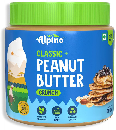 Alpino Classic+ Peanut Butter Crunch 400 gm