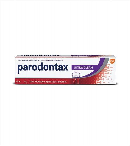 Parodontax Ultra Clean Toothpaste For Maintains Oral Hygiene 75g (Pack of 2)