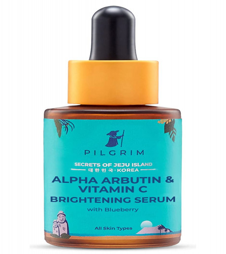 PILGRIM Korean 2% Alpha Arbutin & 3% Vitamin C Brightening Face Serum for glowing skin