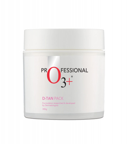 O3+ D-Tan Pack for Instant Tan Removal & Sun Damage Protection Infused 300 gm