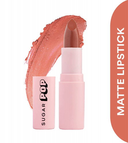 SUGAR POP Matte Lipstick 04 Caramel for Women 4.2 g (Pack of 2)