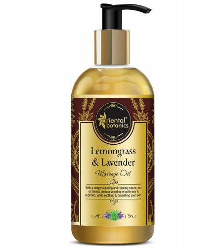 Oriental Botanics Lemongrass & Lavender Body Massage Oil