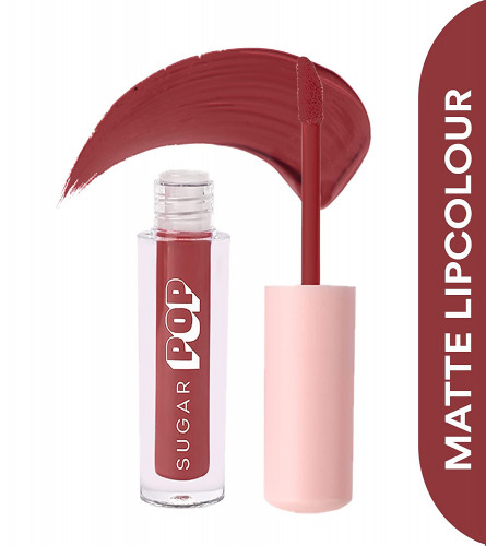SUGAR POP Matte Lipcolour for Women- 02 Mauve 1.6 ml (Pack of 2)