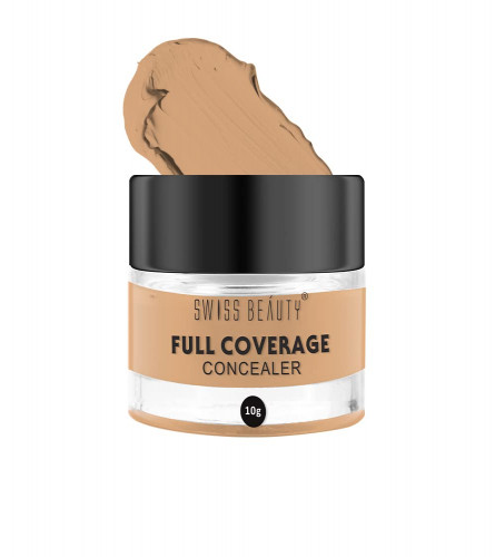 SWISS BEAUTY Fill coverage Cream Concealer (Natural Glow)
