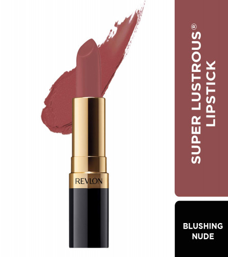 Revlon Super Lustrous Lipstick, Matte Finish Blushing Nude 4 gm