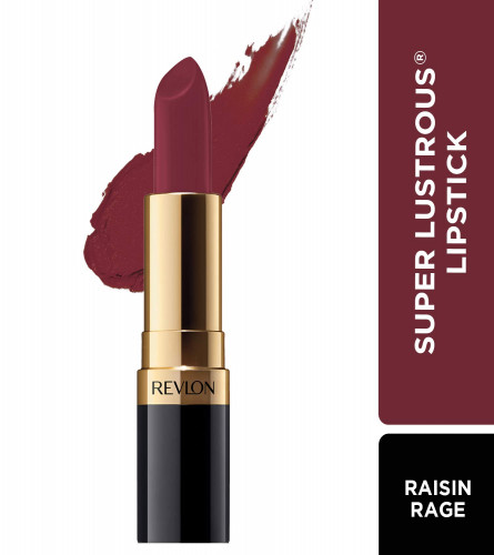 Revlon Super Lustrous Lipstick, Matte Finish - Raisin Rage, Brown 4 gm