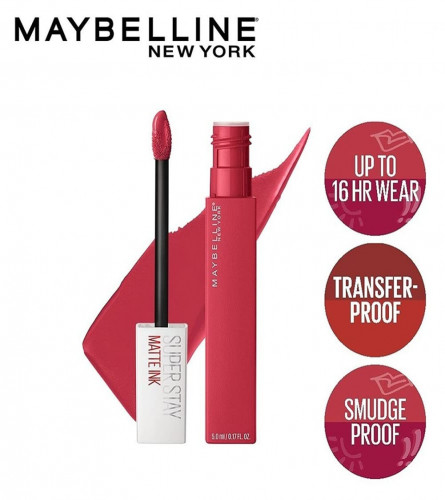 Maybelline New York Liquid Matte Lipstick 80 Ruler (5ml)