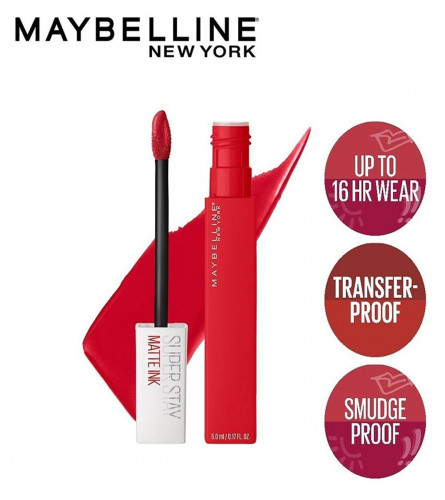 Maybelline New York Liquid Matte Lipstick 220 Ambitious (5 ml )