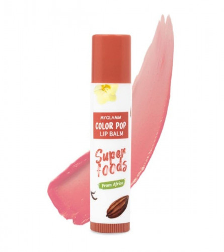 MyGlamm Superfood Color Pop Lip Balm-Cacao & Vanilla