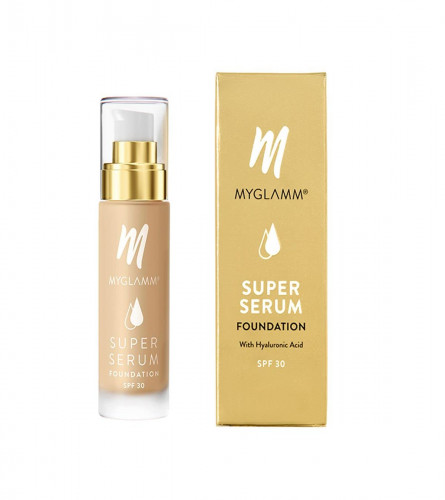 MyGlamm Super Serum Foundation - 201W Crêpe