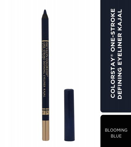 Revlon One-Stroke Defining Eyeliner Kajal - Blooming Blue  (1.2 gm )