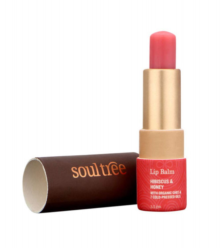 SoulTree Ayurvedic Hibiscus & Honey with Organic Ghee Lip Balm