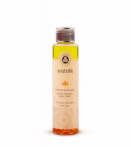 Soultree Advanced Kumkumadi - Refined Radiance Facial Toner | Organic Mogra Saffron Water