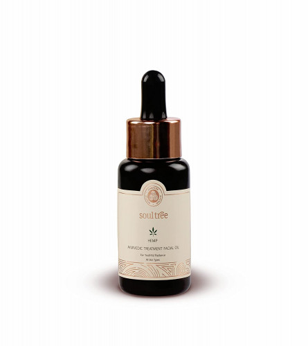 SoulTree Hemp Ayurvedic Treatment Facial Oil for Youthful Radiance