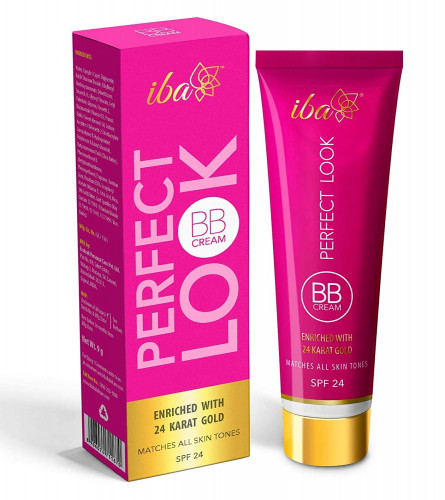 Iba Perfect Look BB Cream With 24 Karat Gold, 30 g (Medium Shade)